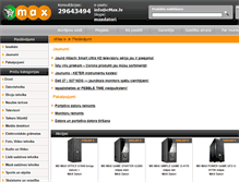 Tablet Screenshot of emax.lv